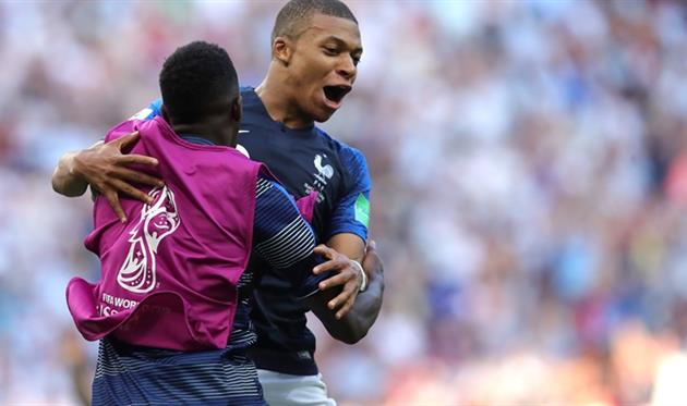 Мбаппе — лучший игрок матча Франция — Аргентина