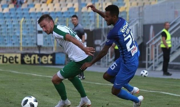 Александрия минимально проиграла бронзовому призеру чемпионата Болгарии