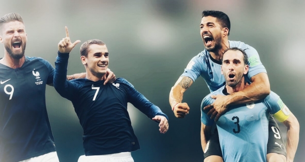 Уругвай — Франция: стартовые составы на матч ЧМ-2018