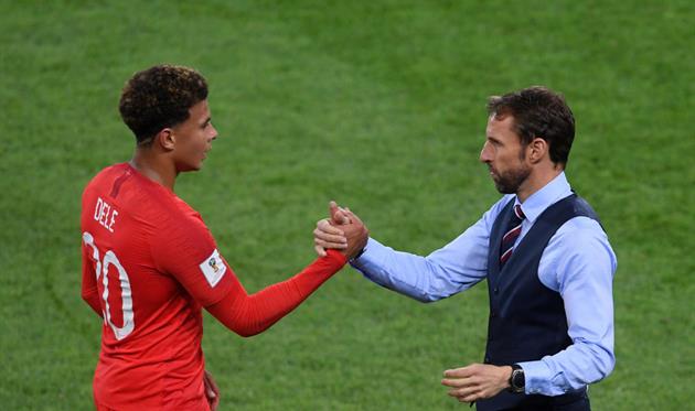 Деле Алли и Гарет Саутгейт, Getty Images