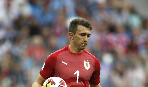 Голкипер сборной Уругвая Фернандо Муслера, Getty Images