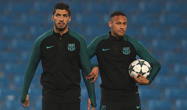 Луис Суарес и Неймар, Getty Images