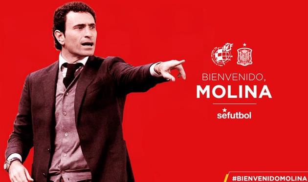 Хосе Франсиско Молина, фото федерации футбола Испании