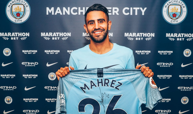 Рияд Марез, mancity.com