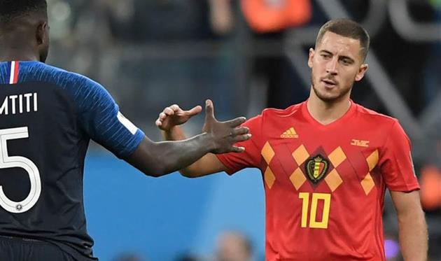 Азар: Предпочел бы проиграть за Бельгию, чем выигрывать за Францию, мы играем в лучший футбол