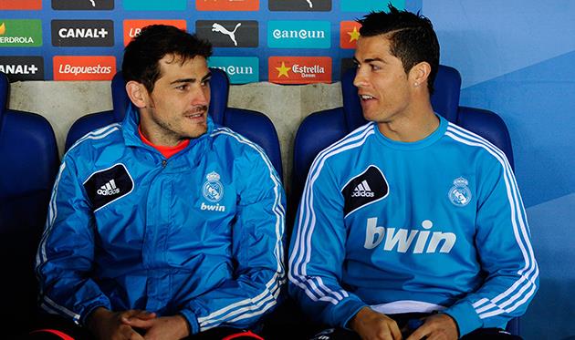 Икер Касильяс и Криштиану Роналду, Getty Images