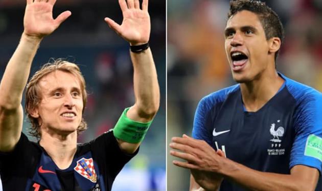 Модрич или Варан станет девятым футболистов в истории, выигравшим ЛЧ и ЧМ за сезон 