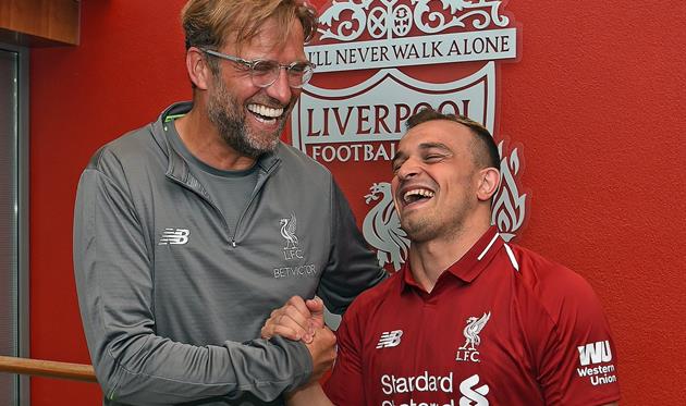 Клопп и Шакири, ФК Ливерпуль