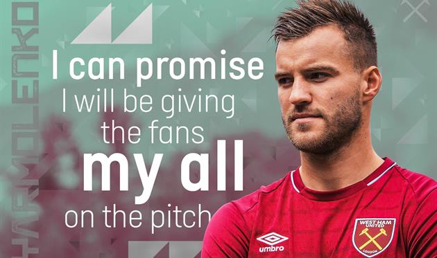 Андрей Ярмоленко, фото ФК Вест Хэм