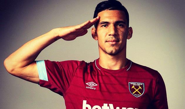 Фабиан Бальбуэна, фото ФК Вест Хэм