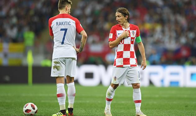 Иван Ракитич и Лука Модрич, Getty Images