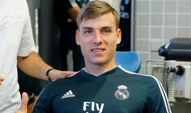 Андрей Лунин, фото ФК Реал