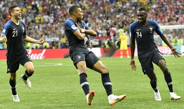 ​Лишь раз чемпион мира имел процент владения мячом меньше, чем у Франции