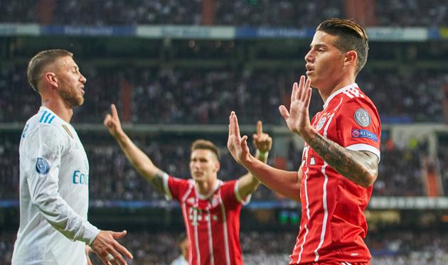 Хамес не вернется в Реал — ESPN