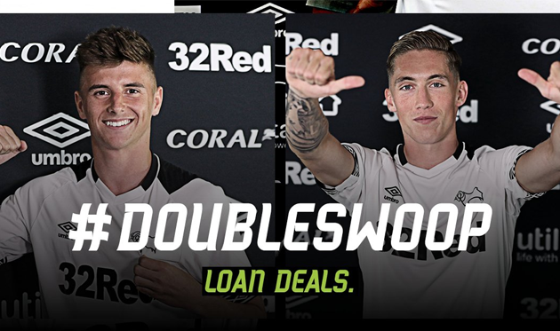 Мейсон Маунт и Гарри Уилсон, dcfc.co.uk