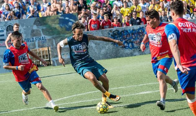 Неймар на прошлогоднем турнире, Neymarjrsfive.com.