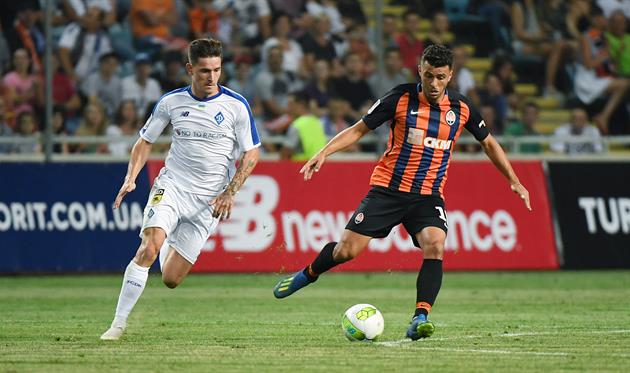 Жуниор Мораес (справа), ФК Шахтер