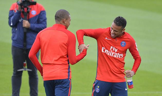 Килиан Мбаппе и Неймар, Getty Images