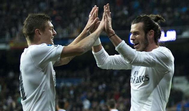 Тони Кроос и Гарет Бэйл