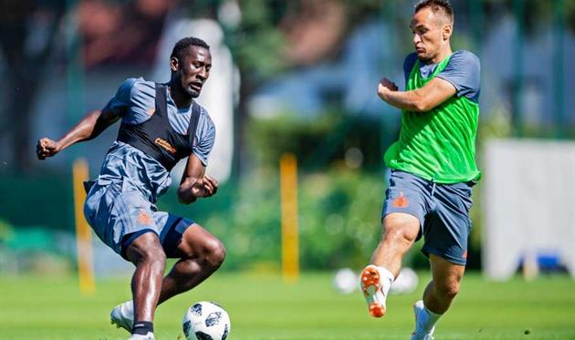 Евгений Макаренко (справа), фото: ФК Андерлехт