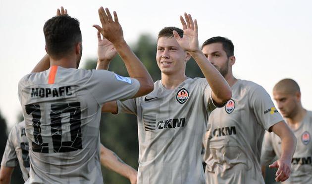 Радость игроков Шахтера, ФК ШАХТЕР