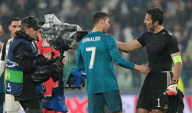 Криштиану Роналду и Джанлуиджи Буффон, Getty Images