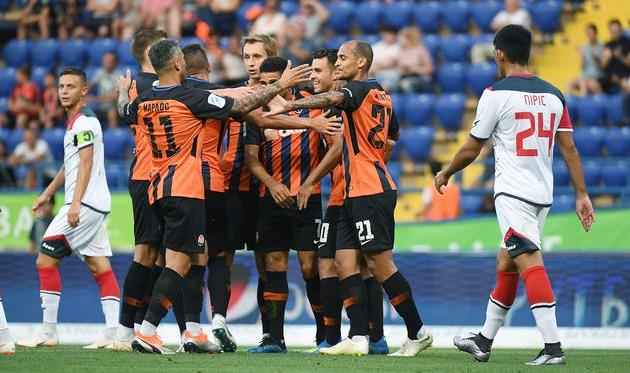 Радость игроков Шахтера, ФК ШАХТЕР