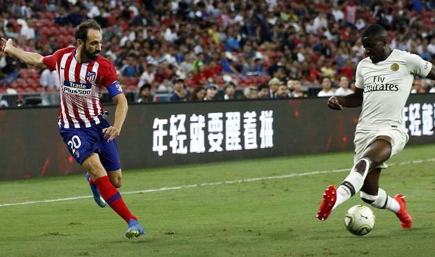 Атлетико - ПСЖ, twitter.com/atleti