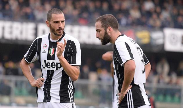 Леонардо Бонуччи и Гонсало Игуаин, Getty Images