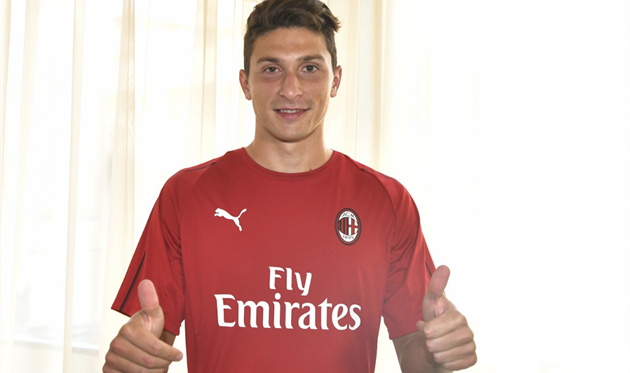 Маттиа Кальдара, фото ФК Милан