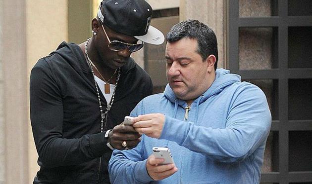 Марио Балотелли и Мино Райола