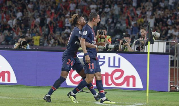 Анхель ди мария и кристофер Нкунку, twitter.com/PSG_inside