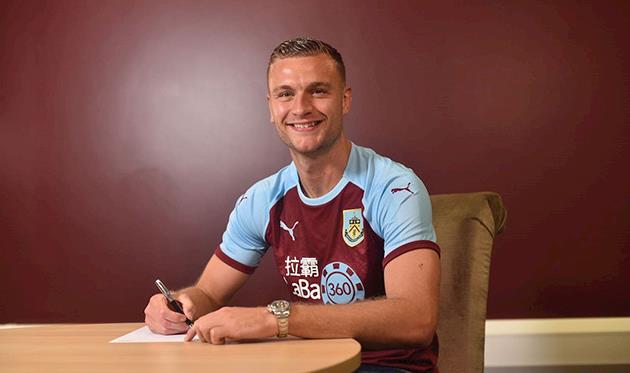 Бен Гибсон, фото ФК Бернли