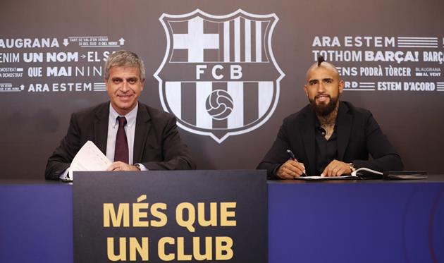 Артуро Видаль, фото ФК Барселона