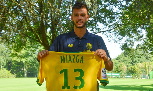 Мэтт Миазга, ФК Нант