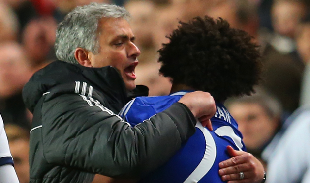 Жозе Моуриньо и Виллиан, Getty Images