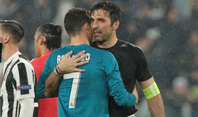 Криштиану Роналду и Джанлуиджи Буффон, Getty Images