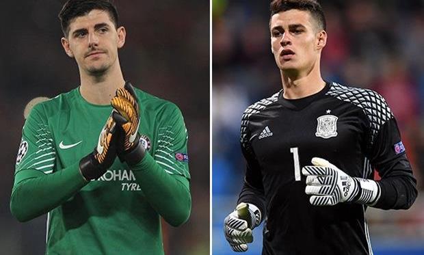 Тибо Куртуа и Кепа Аррисабалага