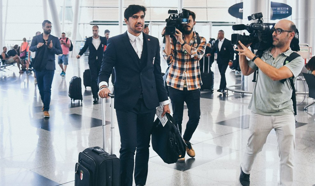 Брага прибыла в Украину