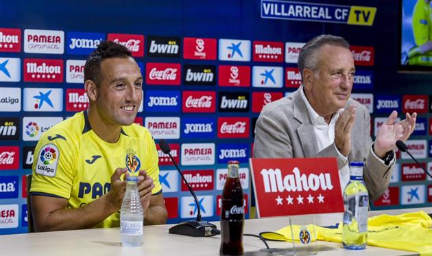 Санти Касорла (слева), ФК Вильярреал