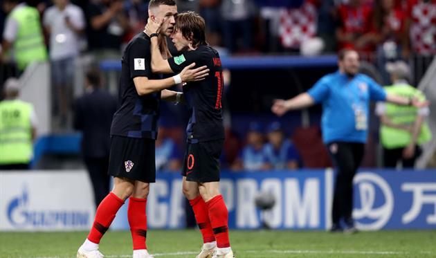 Перишич и Модрич, Getty Images