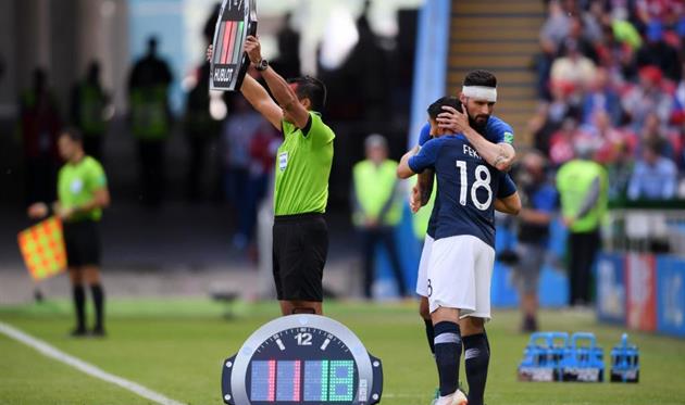 Оливье Жиру и Набиль Фекир, Getty Images