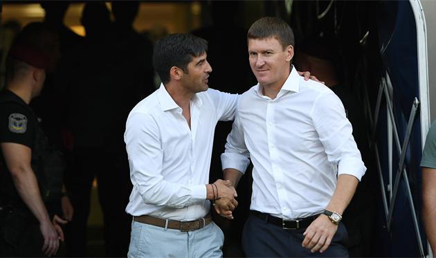 Паулу Фонсека (слева), ФК Шахтер