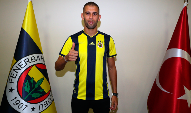 Ислам Слимани, фото ФК Фенербахче.