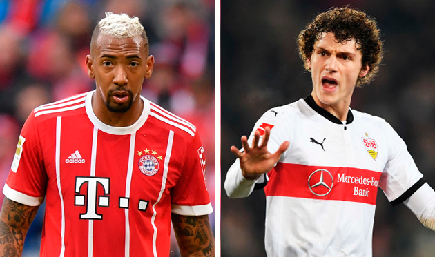 Боатенг (слева), Павар