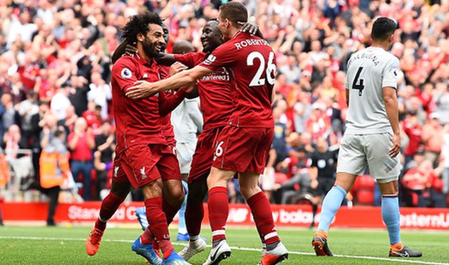 ливерпуль начал сезон с уверенной победы, getty images