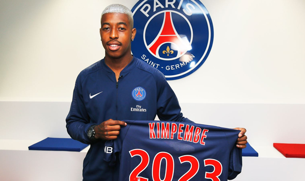 Преснель Кимпембе, psg.fr
