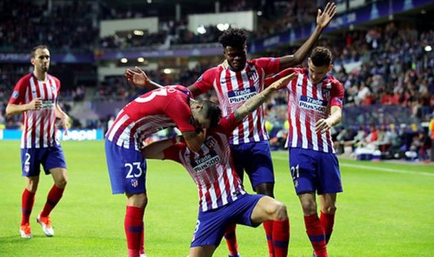 радость игроков атлетико, getty images