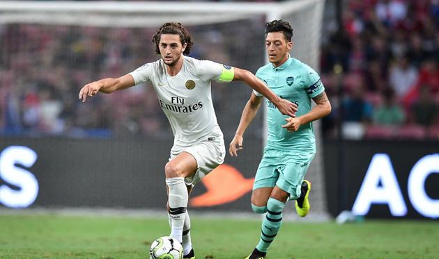 Адриен Рабио против Месута Озила, Getty Images