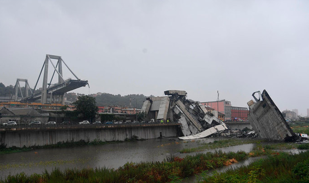 Матчи Сампдория — Фиорентина и Милан — Дженоа перенесли из-за трагедии в Генуе